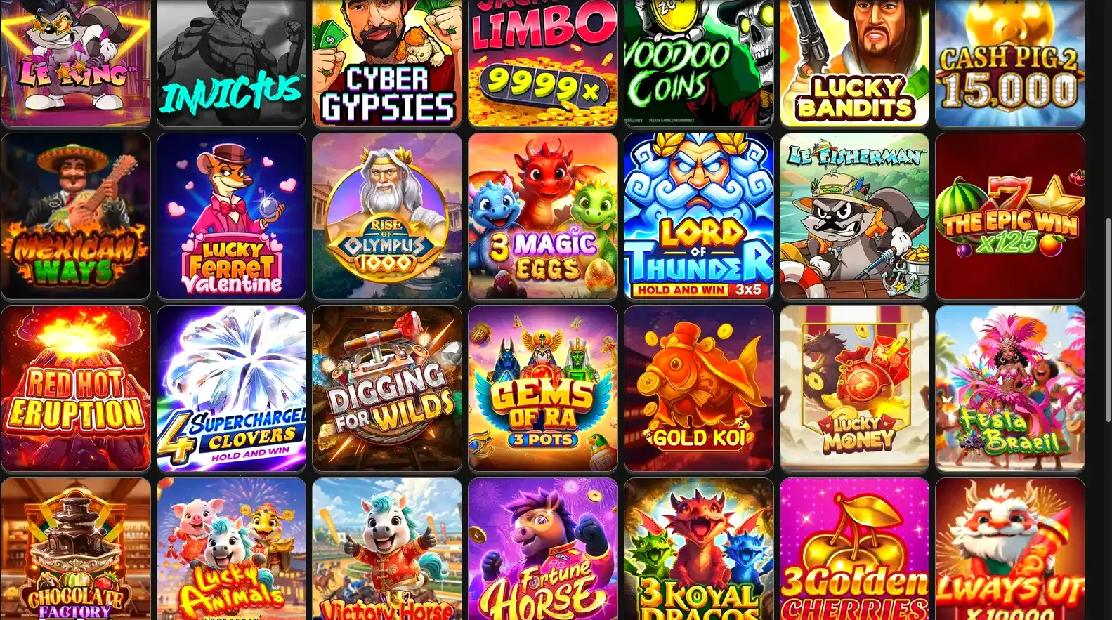 Бонусы и акции казино Фурор - промо баннеры на главной странице